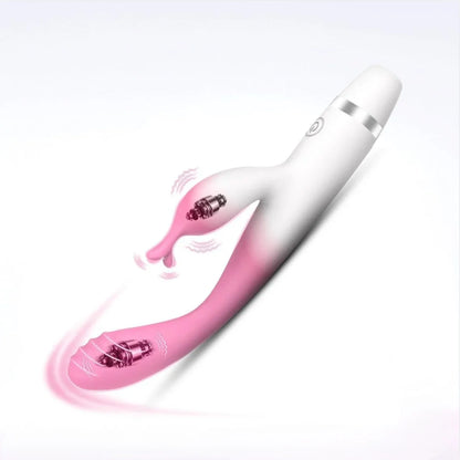 dual-vibration silicone massager