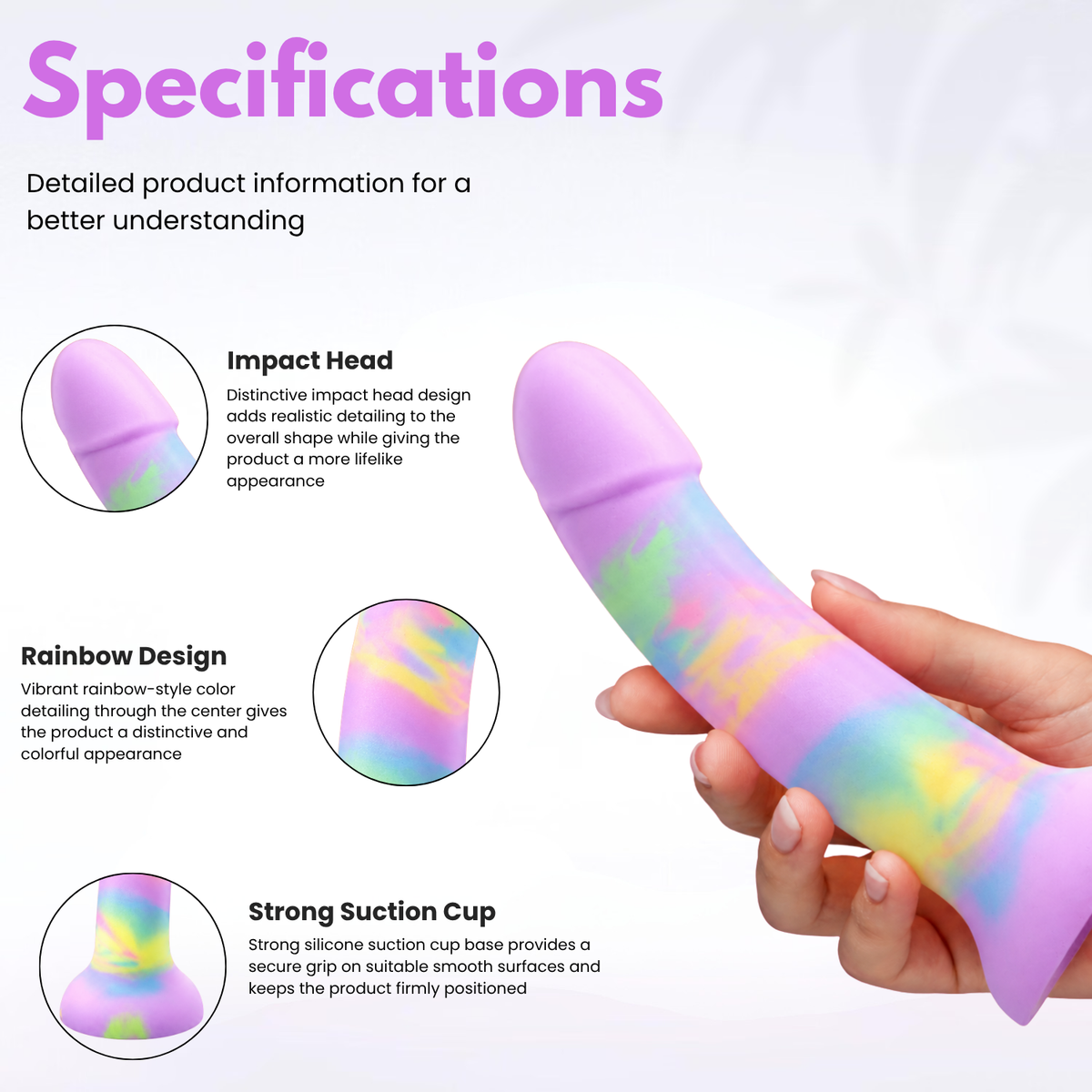 Rainbow Dildo
