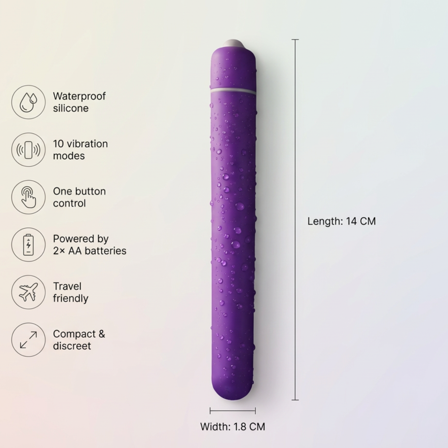 Long Bullet Massager
